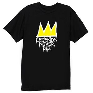 Jean Michel Basquiat Crown Legends Never Die T Shirt